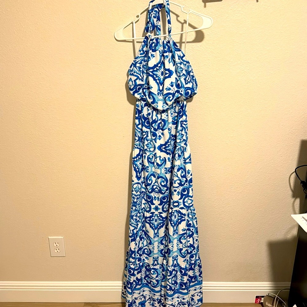 Mediterranean Backless Dress - Venice, Italy